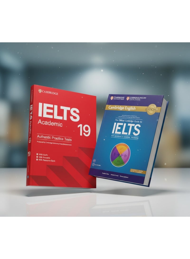 Ultimate Cambridge IELTS Academic Bundle: The Official Guide to IELTS + Cambridge IELTS 19 Academic with Answers - Preparation Kit - Image 1